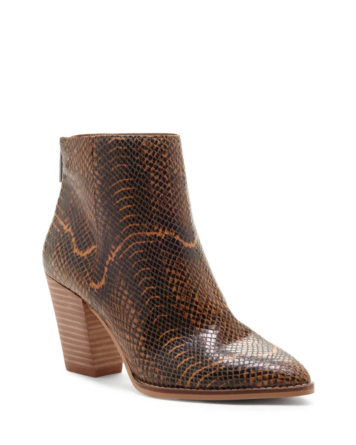 Lucky Brand - Women's Adalan Block Mid Heel Fashion Pointed Toe Ankle Boots
