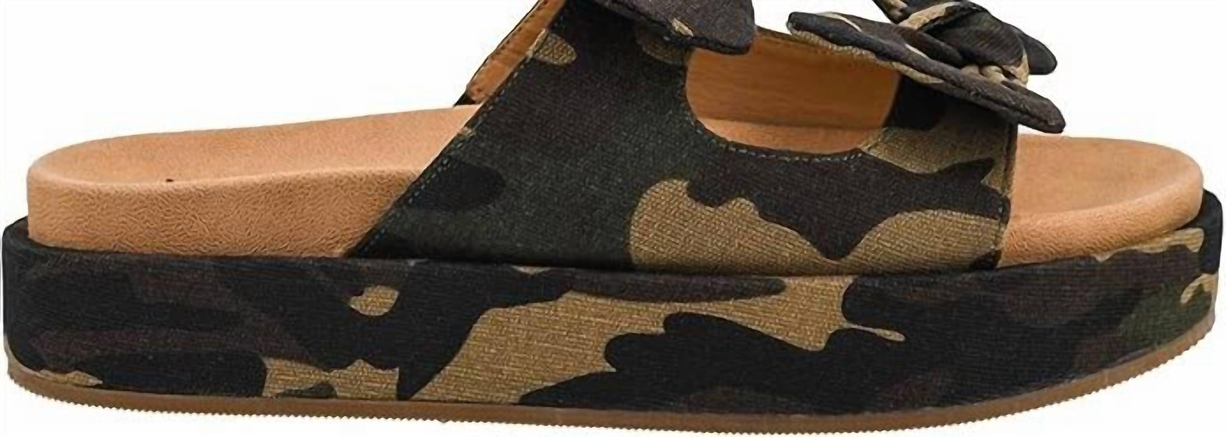 Corkys Footwear Women Lil Bit Knotty Sandal in camo - women's sandal