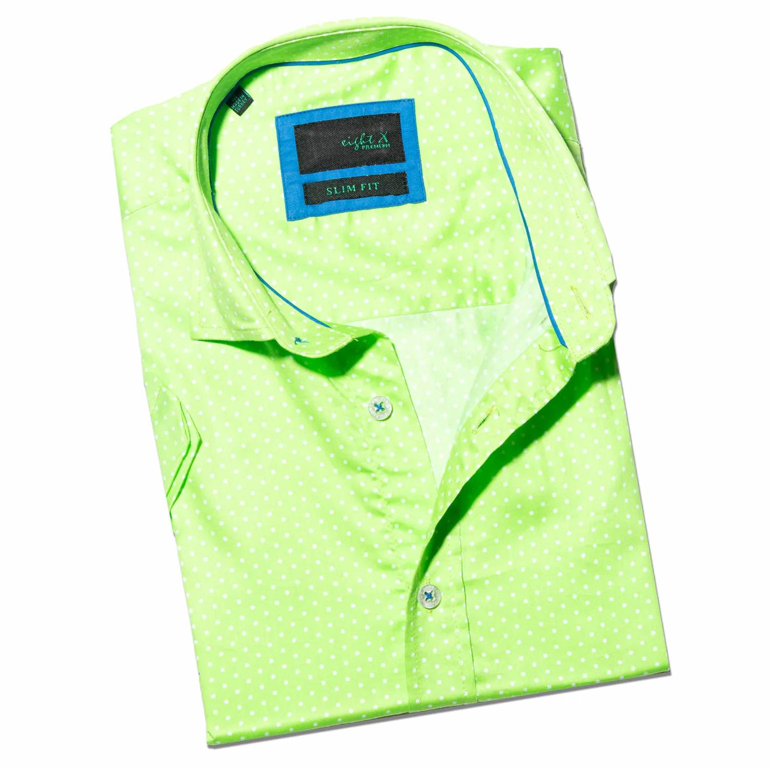 Eight X - Polka Dot Short Sleeve Shirt