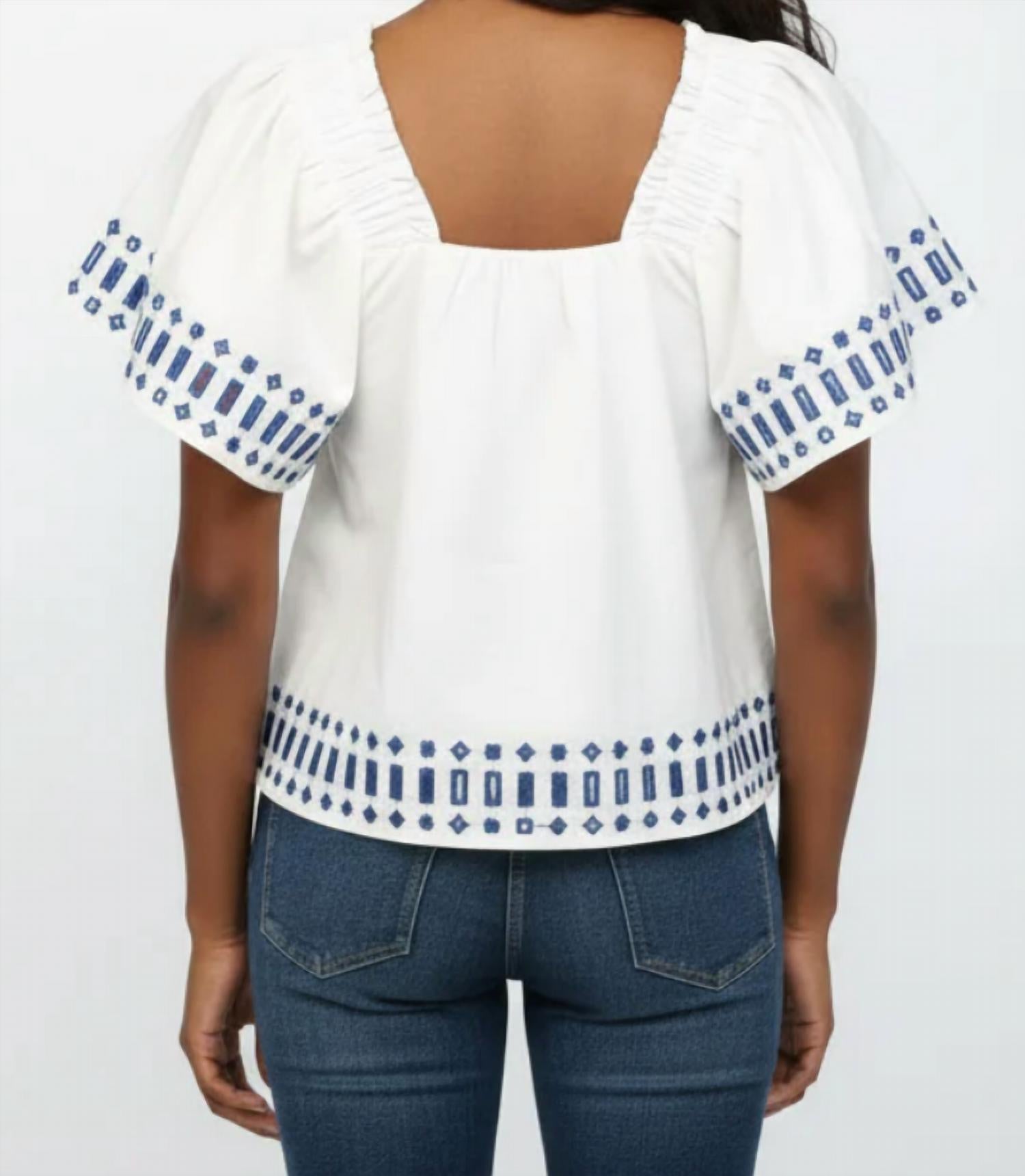 Fate - Ruffle Sleeves Top