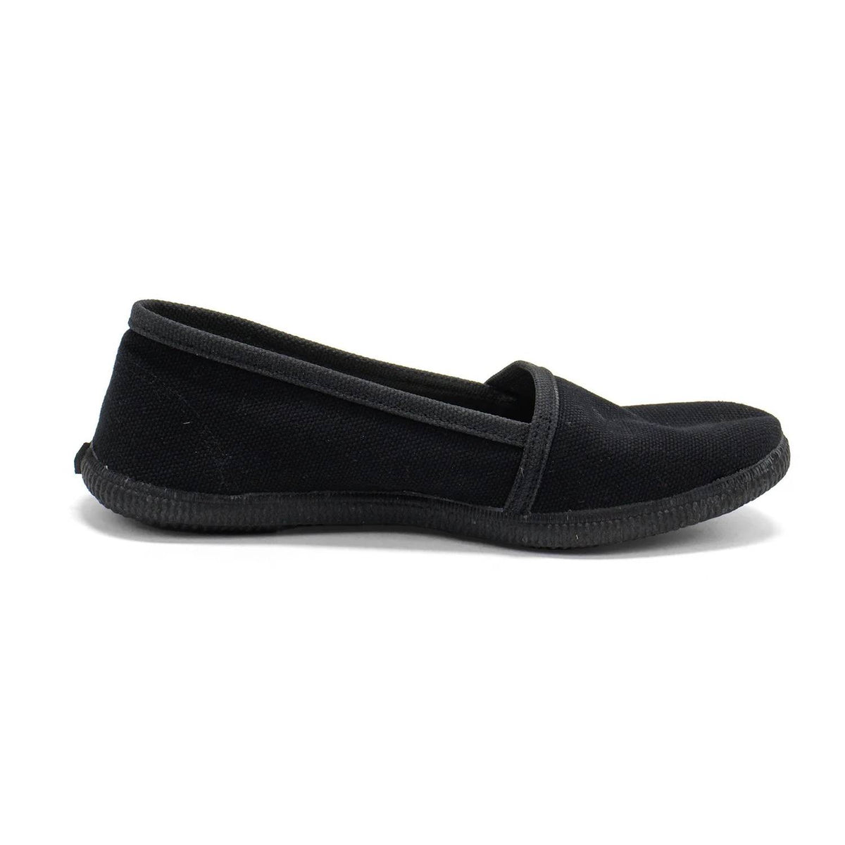Victoria - Women's Slip On Cotton Flat Shoes