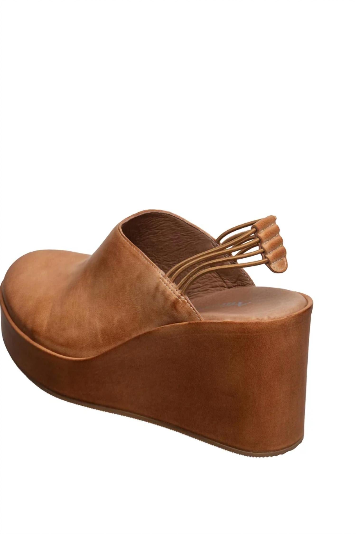 Antelope Women's Brooks Leather Mules in brown - women's shoe - view 5