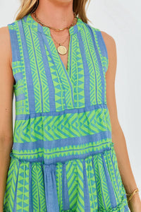 Devotion Twins - Tanzanitis Midi Dress