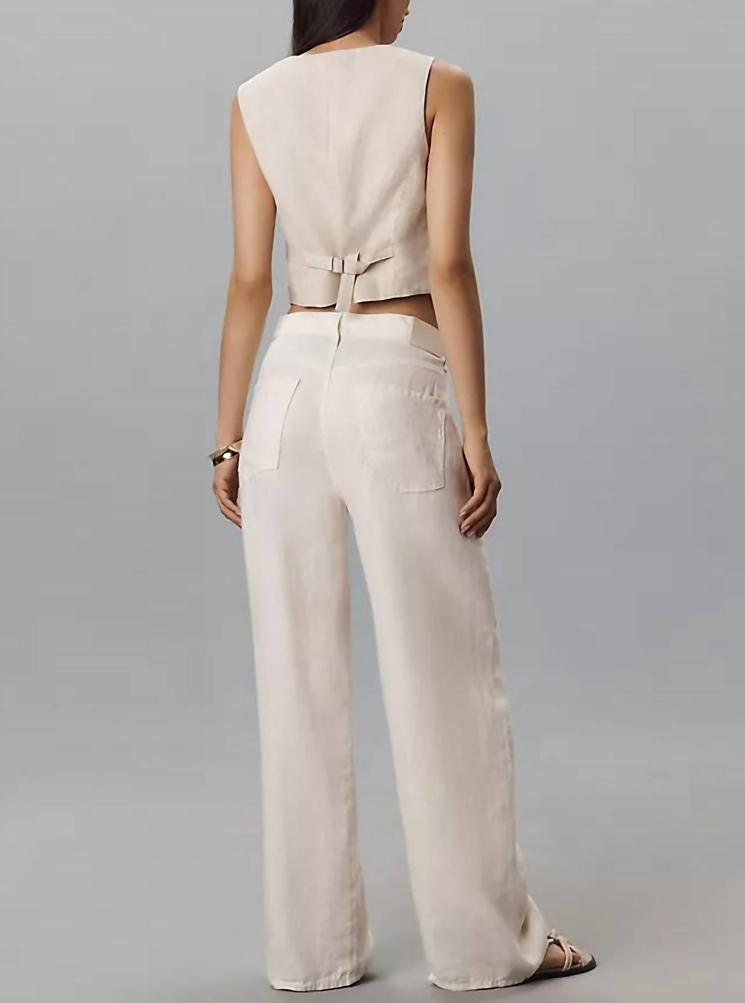Citizens Of Humanity - BRYNN DRAWSTRING LINEN TROUSER