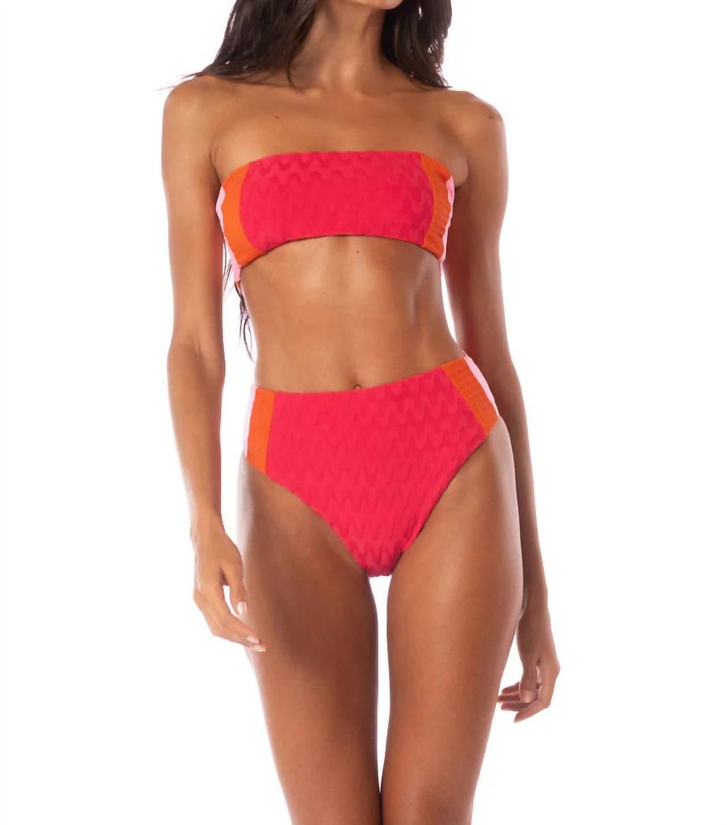 Maaji - Nomad Strapless Bandeau Bikini Top