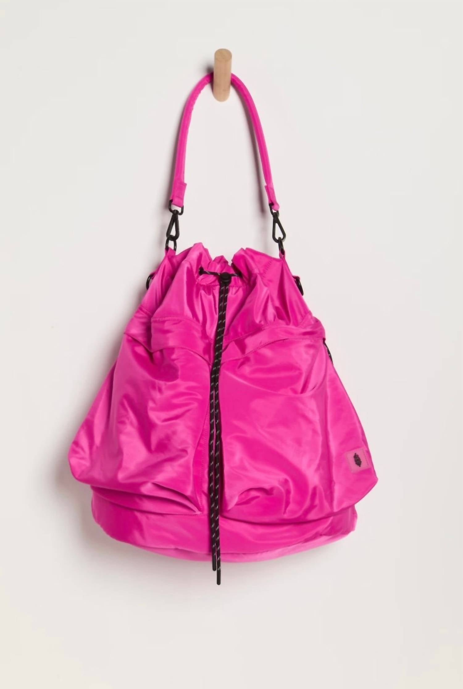 fp movement Women's Ego Boost Mega Bucket Bag in pink - women's bag - detail view