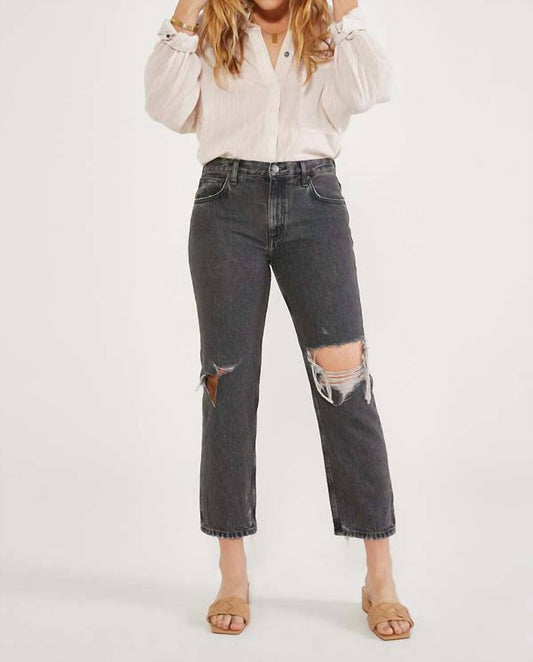 Etica - Rhea Midrise Straight Crop Jean