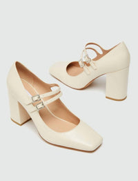 Marella - Women’s Double-strap Mary Janes