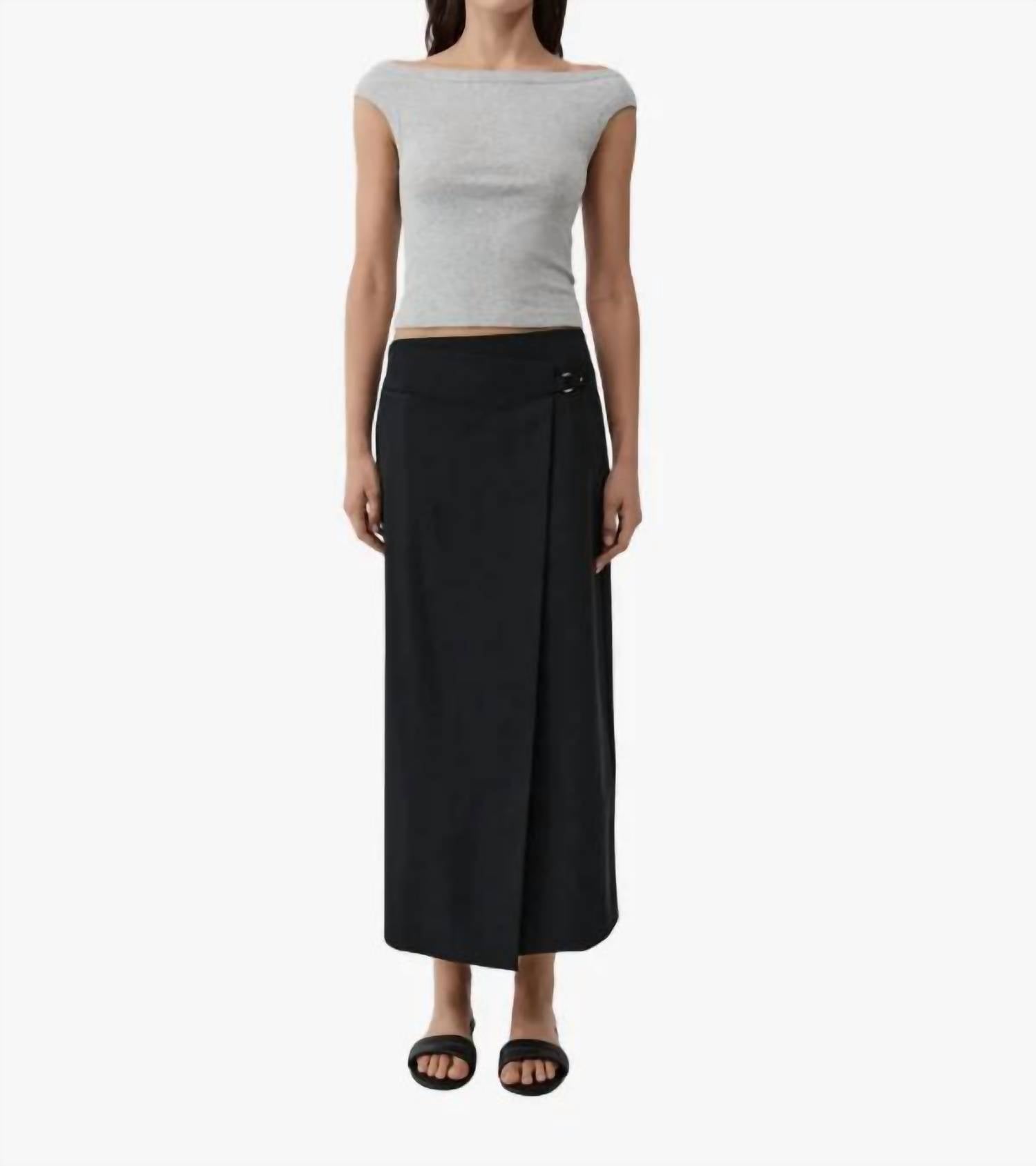 St. Agni - Tailored Wrap Skirt