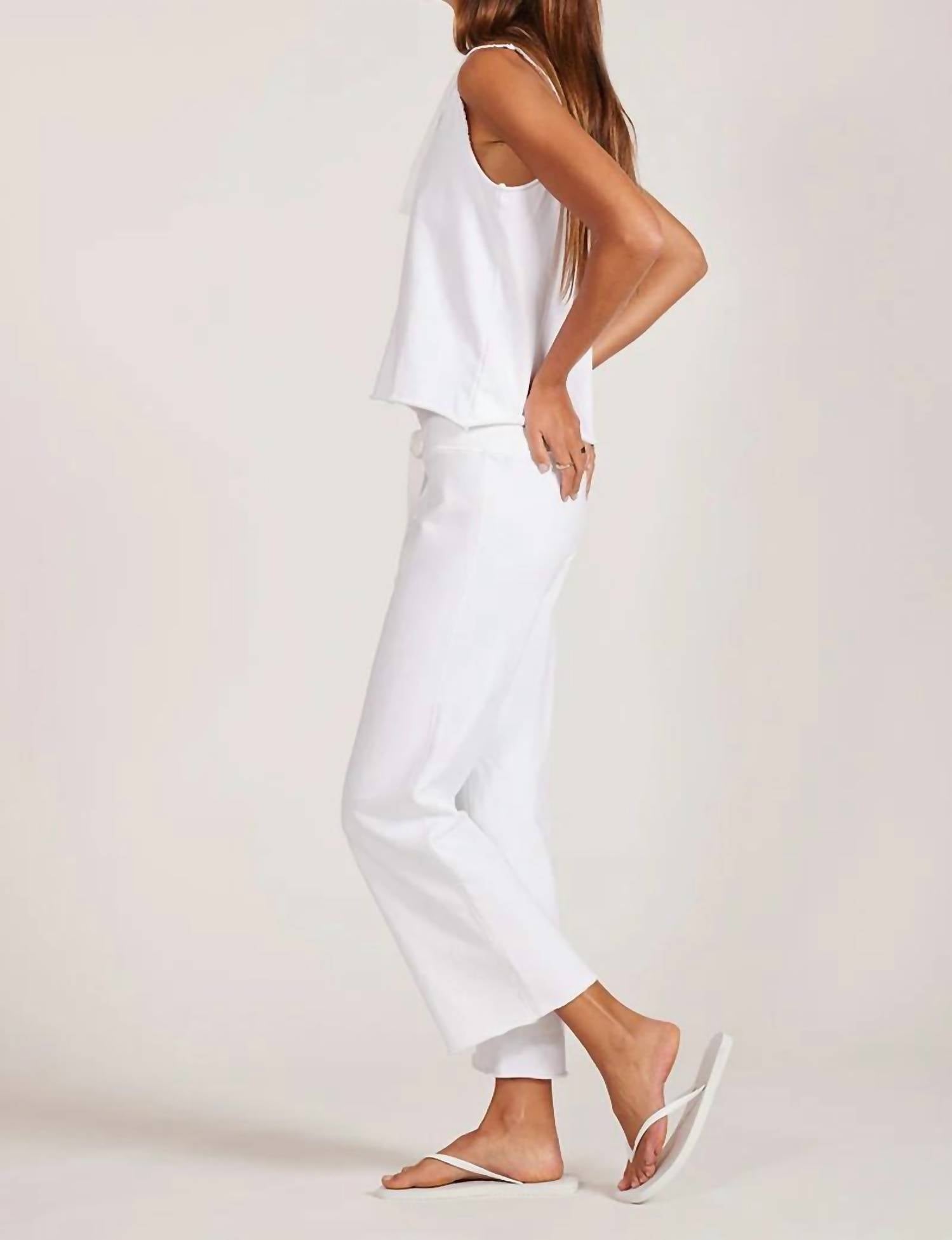 Bobi - Comfort Waist Crop Flare Pant
