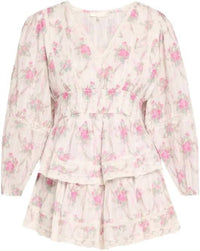 Loveshackfancy - Rosamina Rose Picnic Mini Dress