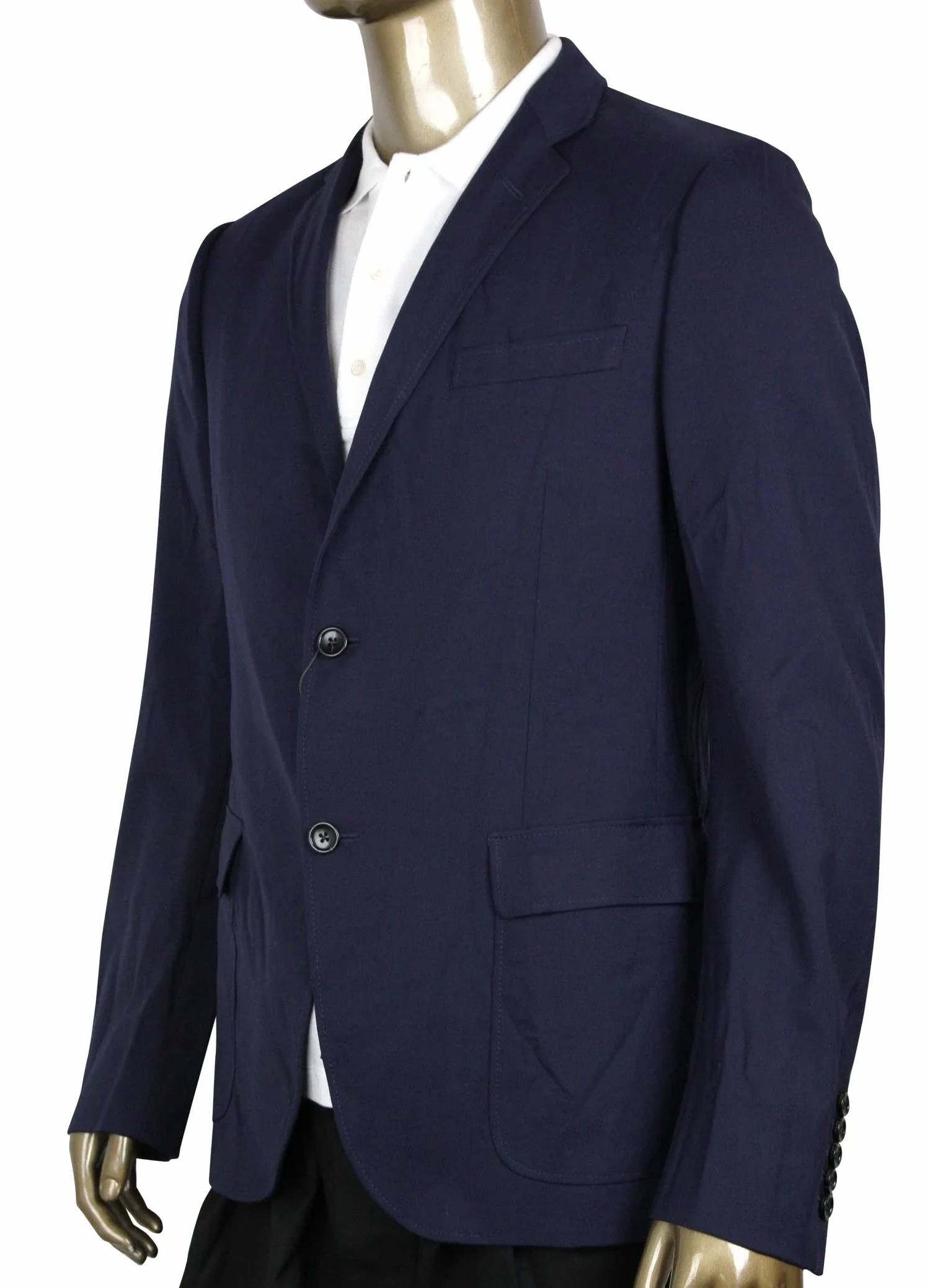 Gucci - Men's Formal 2 Buttons Polyester Wool Elastane Jacket