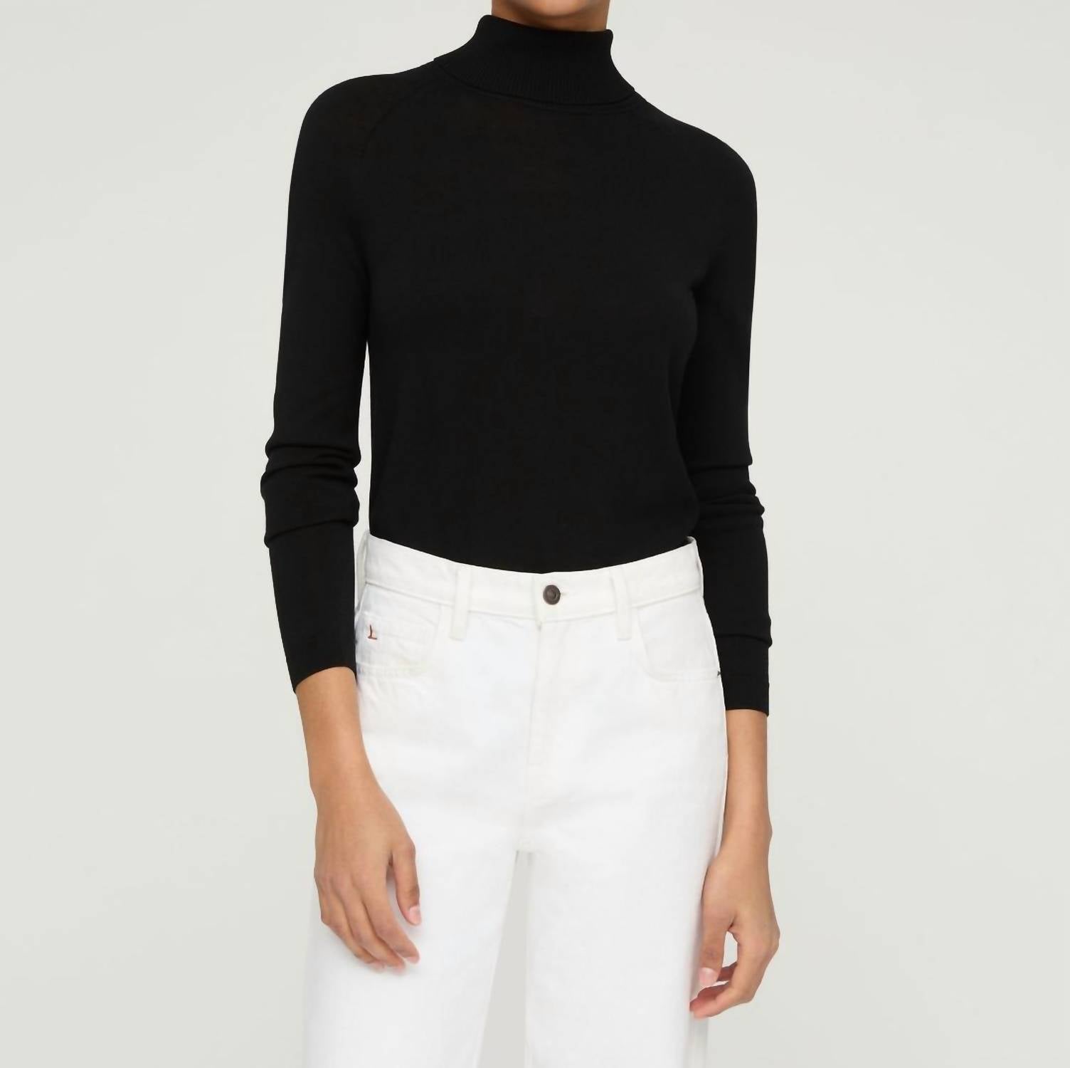 Lafayette 148 - Raglan Sleeve Turtleneck Sweater