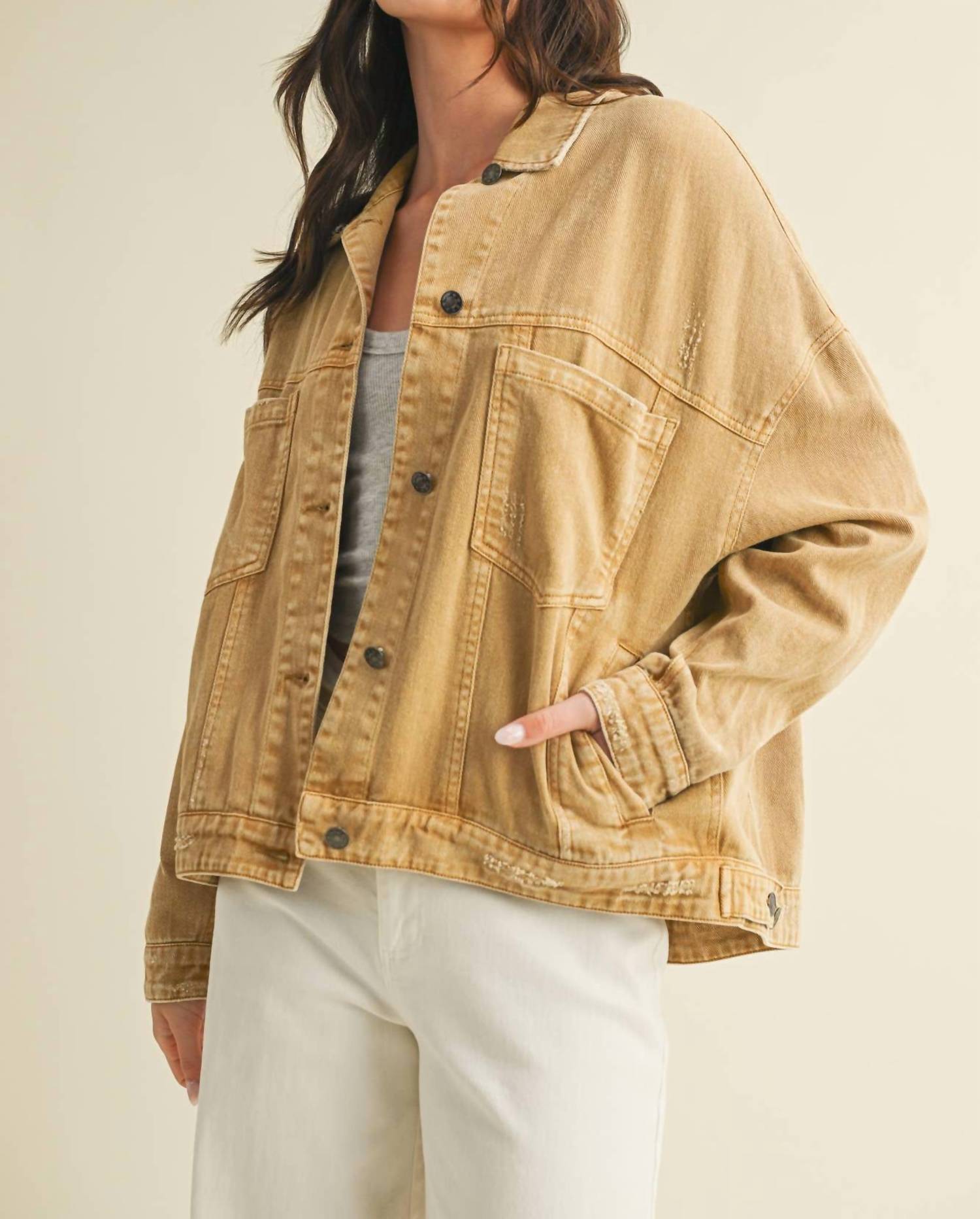 Mustard Seed - Back Pleat Jacket