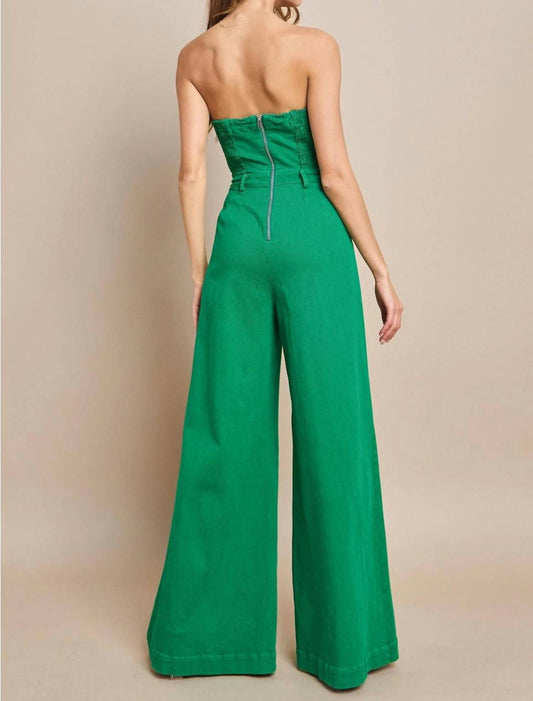 Wisteria Lane - Off-Shoulder Style Jumpsuit