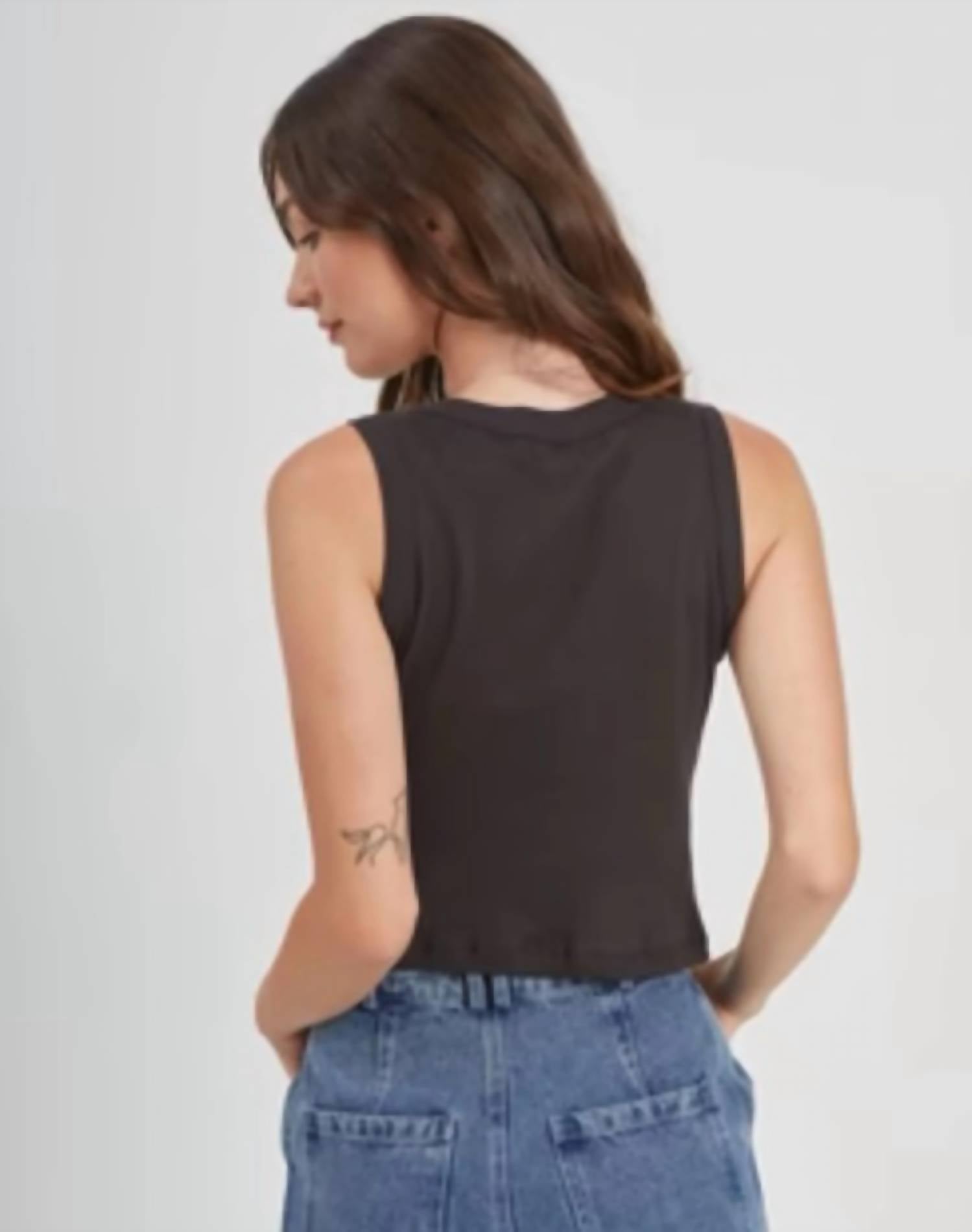 Girl Dangerous - Chopper Ribbed Tank Top