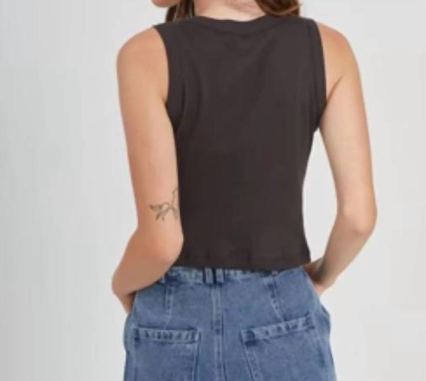 Girl Dangerous - Chopper Ribbed Tank Top