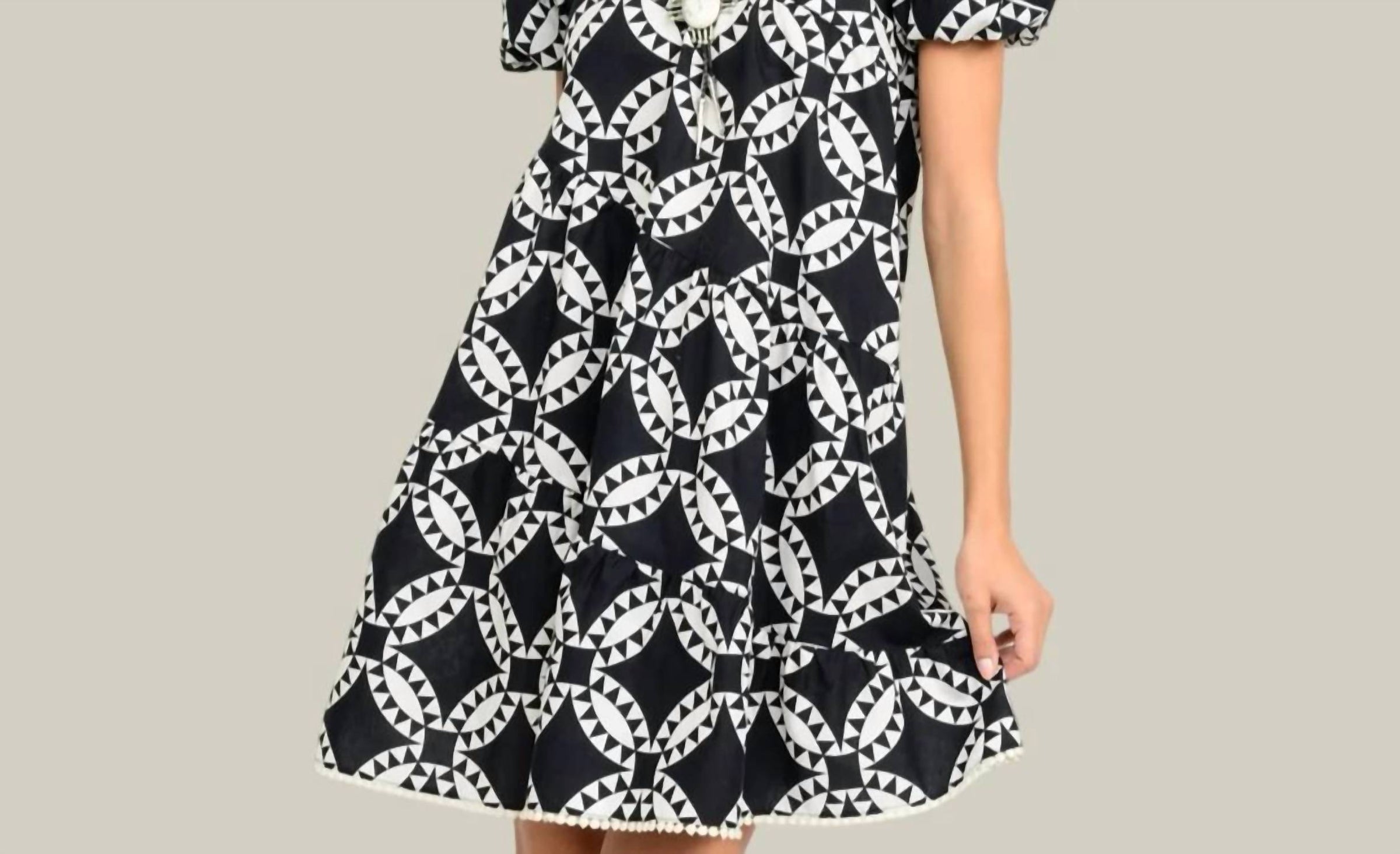 Uncle Frank - The Urban Mosaic Swing Dress