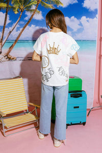 Queen Of Sparkles - Bride All Over Tee
