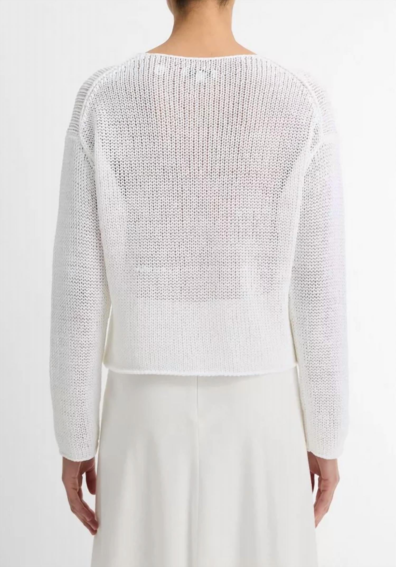 Vince - Coated Cotton Pullover