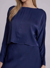 Bella Dahl - Dolman Satin Sleeve Blouse