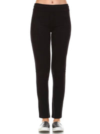Joh Faux Suede Pants in black - women's pants - detail view