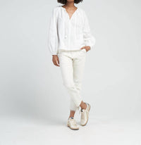 Ulla Johnson Juliette Blouse in pristine - women's blouse - view 5