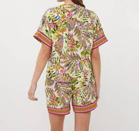 Esqualo - Jungle Print Top