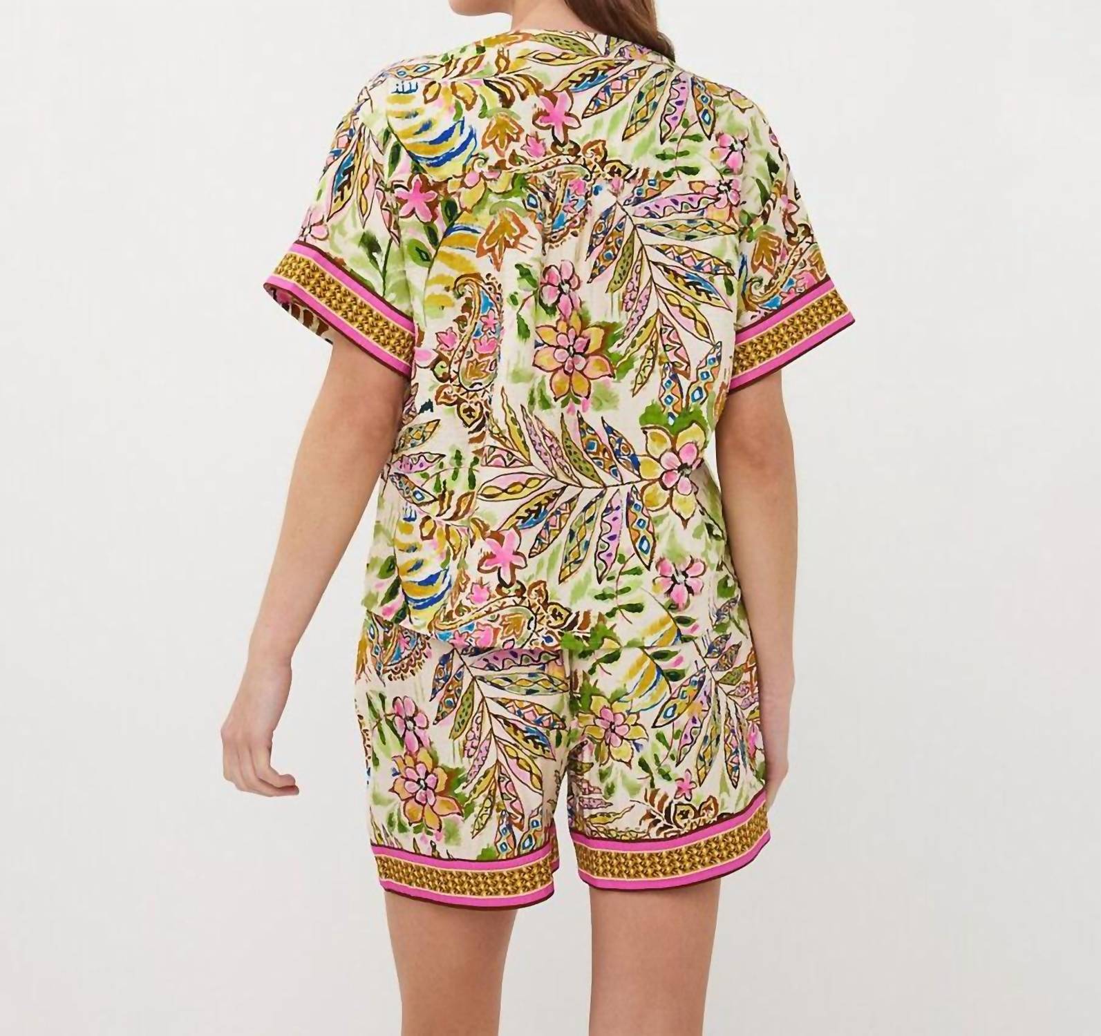 Esqualo - Jungle Print Top