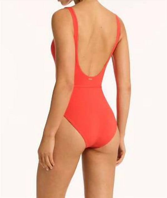 Sea Level Australia - Women's Casa Del Mar Plunge One Piece