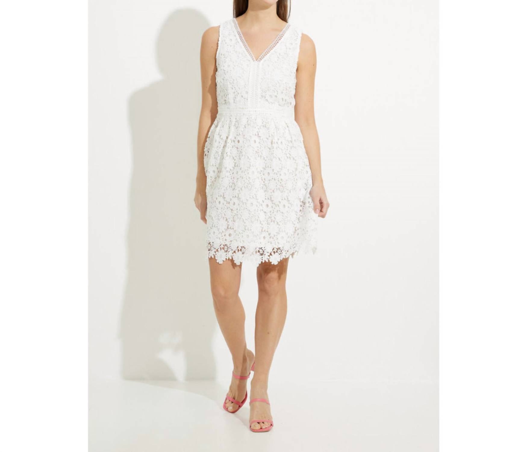 Alison Sheri - White Lace Dress