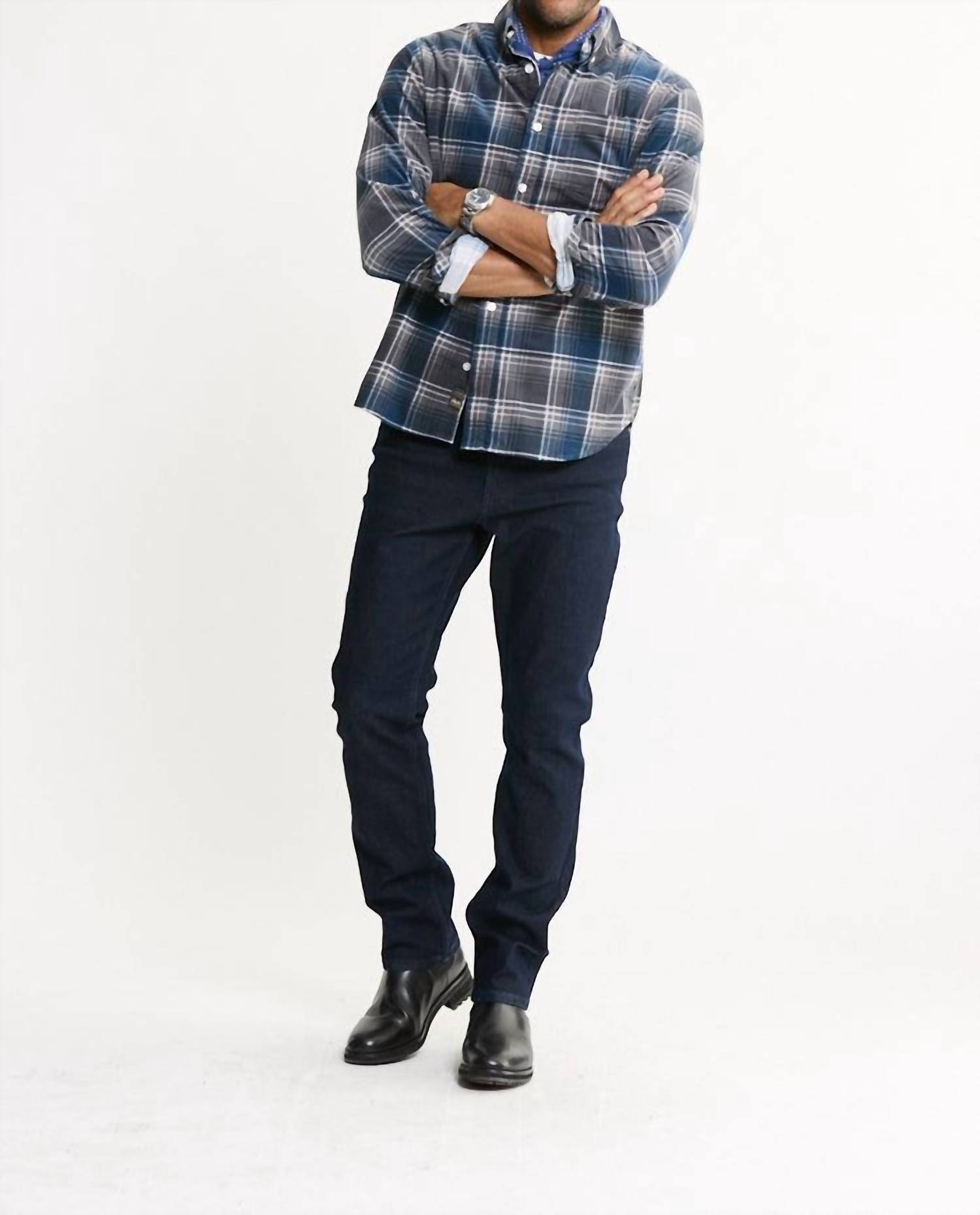 Jachs New York - Corduroy Button-Down Shirt