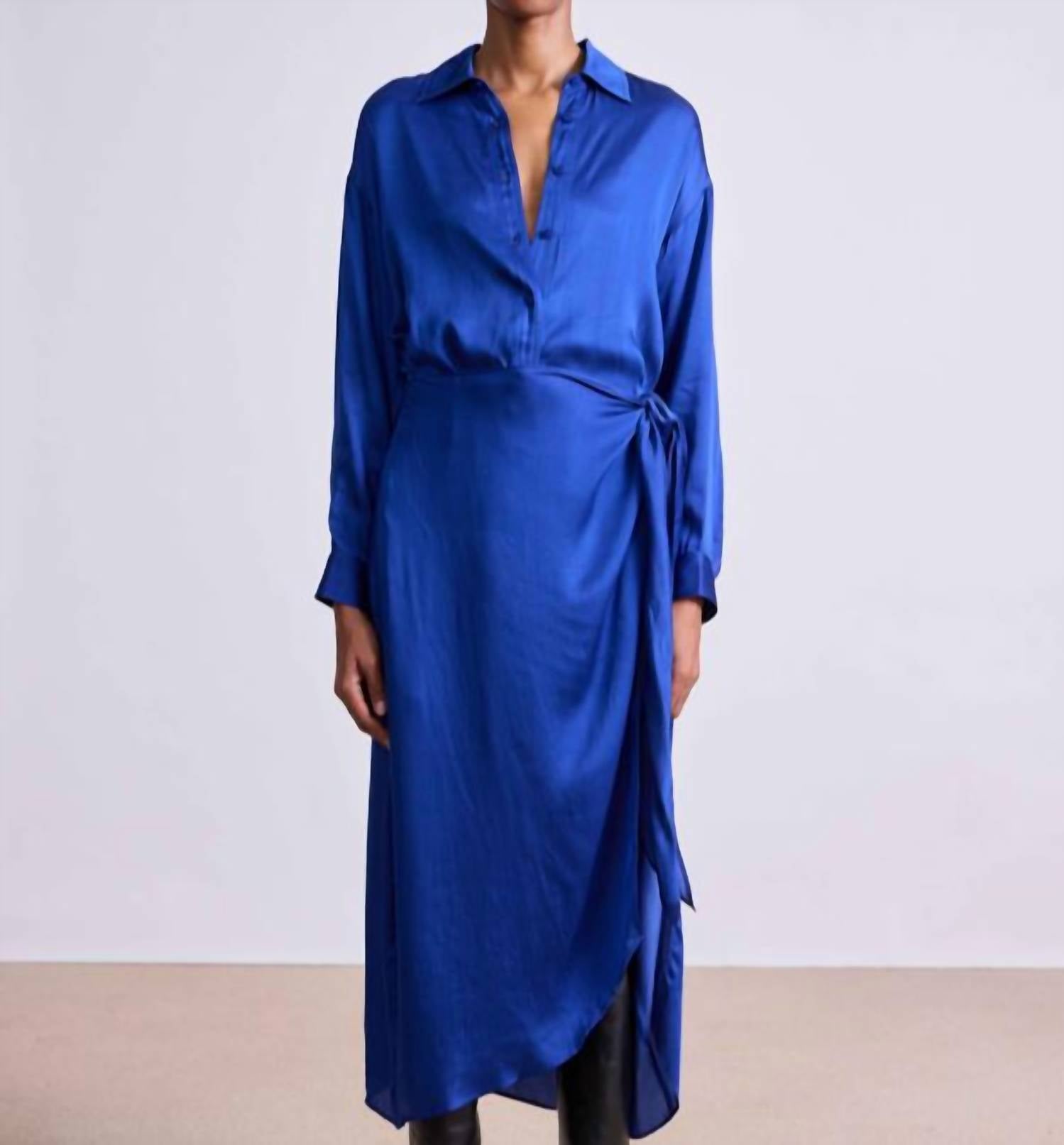 Apiece Apart - Alessandra Sarong Shirt Dress