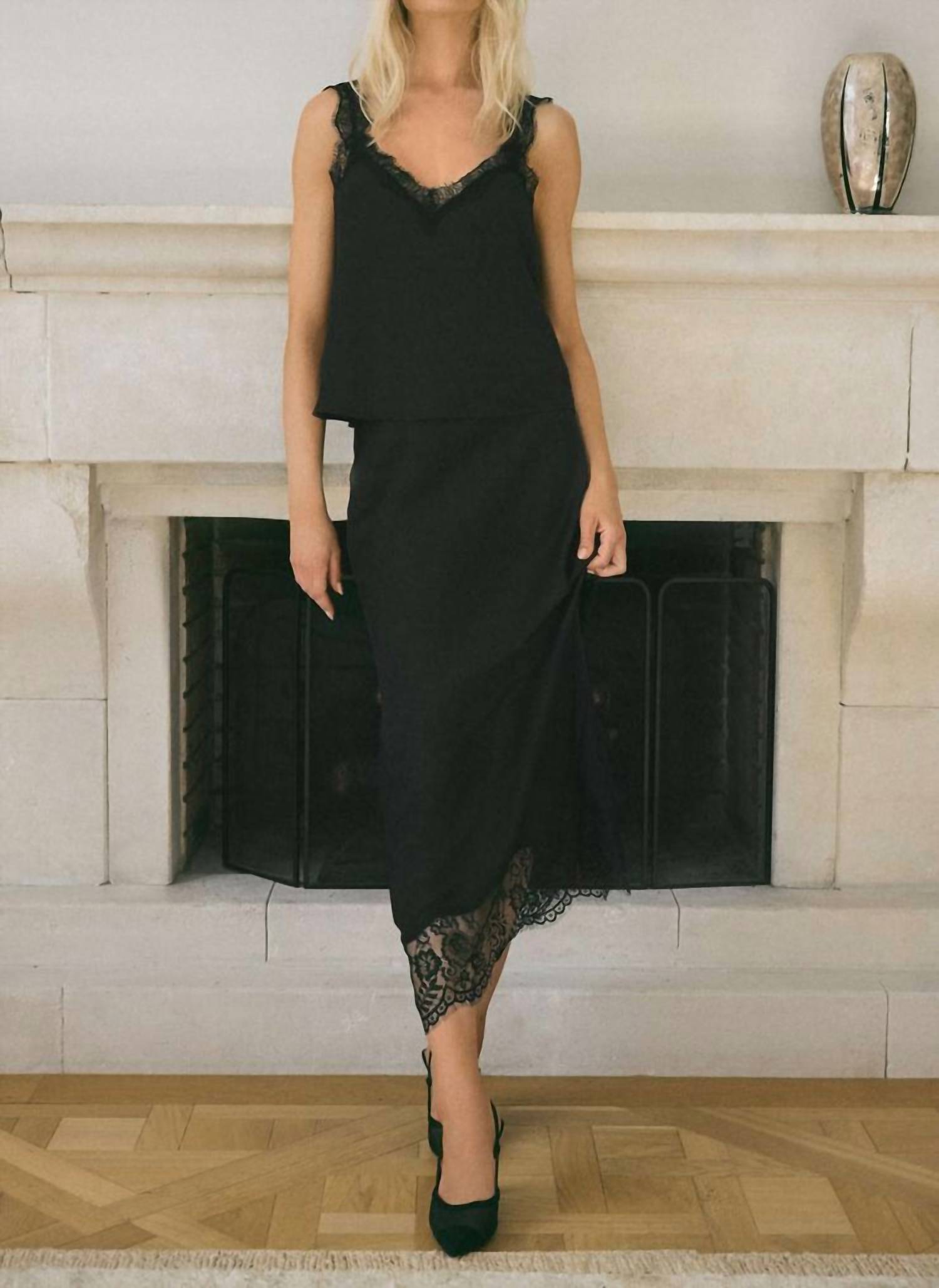 Z Supply - Cinder Lace Midi Skirt
