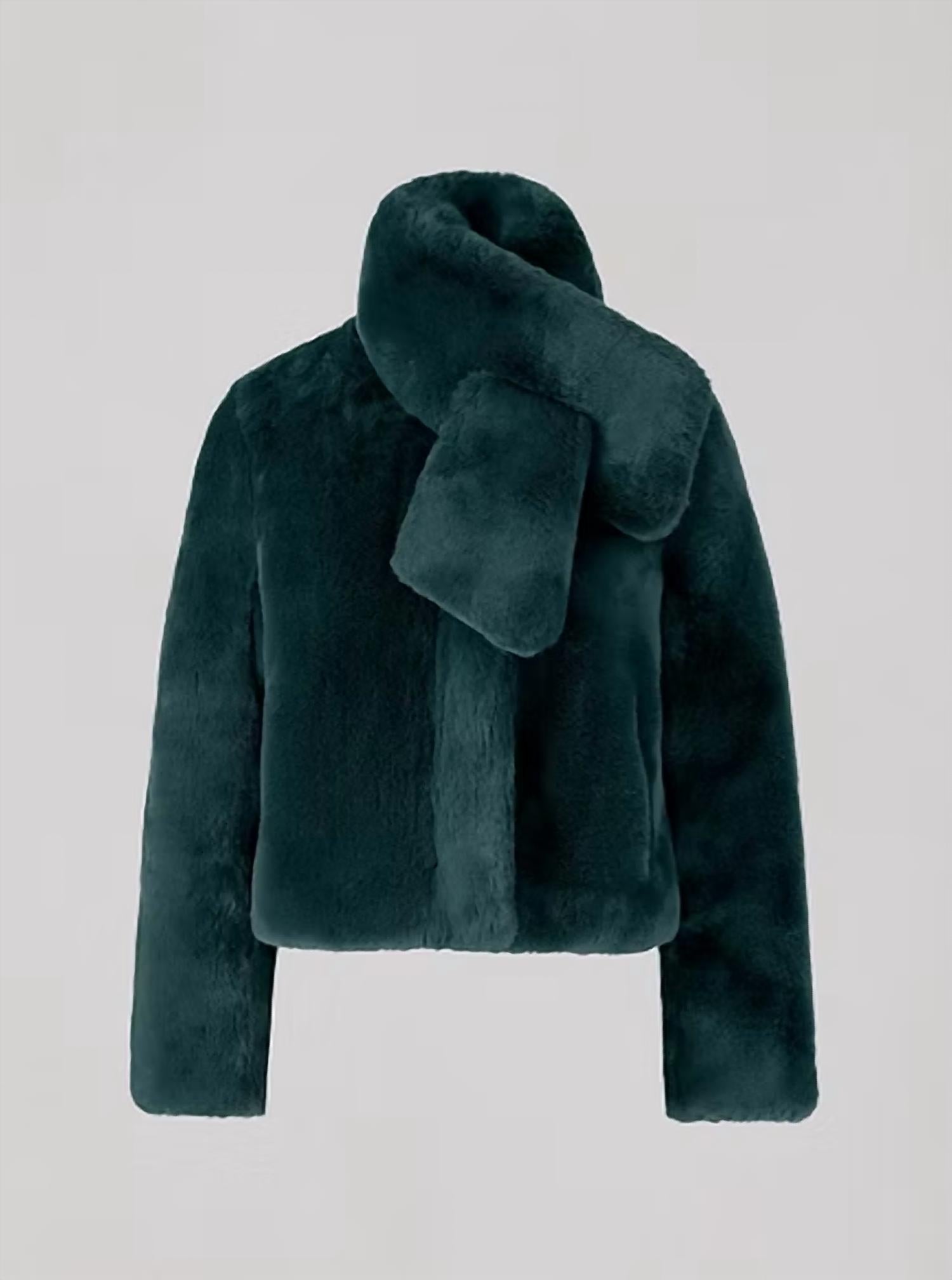 SOIA&KYO Kendell Faux Fur Jacket in minitefore - women's jacket - view 5
