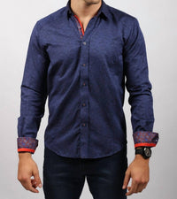Eight X - Paisley Jacquard Button Down Shirt