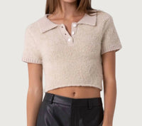 Beige Botany - Avery Top