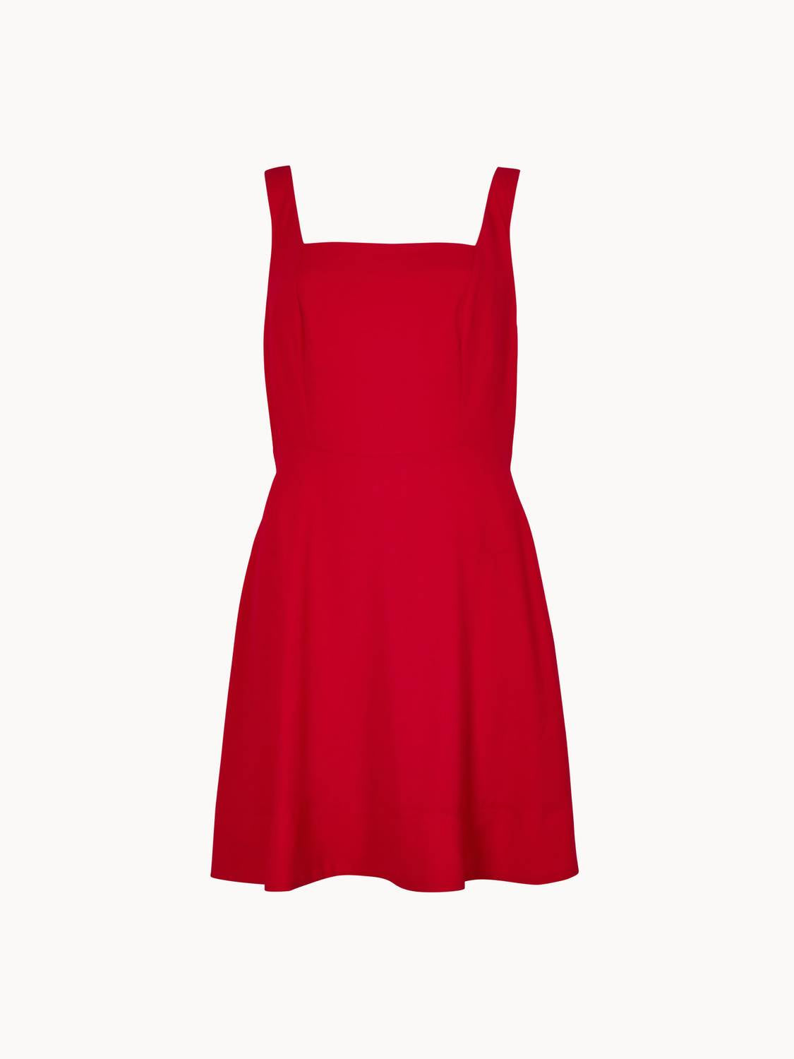 Apricot - Flare Solid Mini Dress