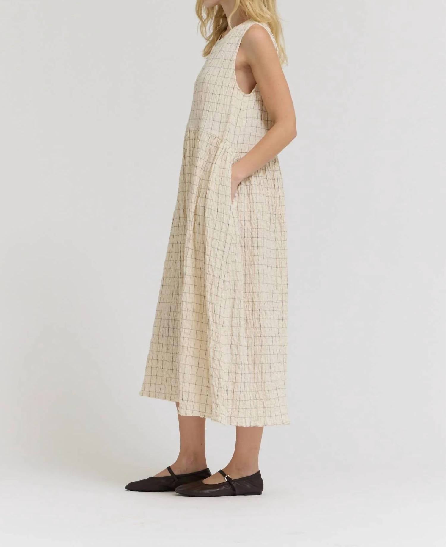 Grade & Gather - Easy Gauze Midi Dress