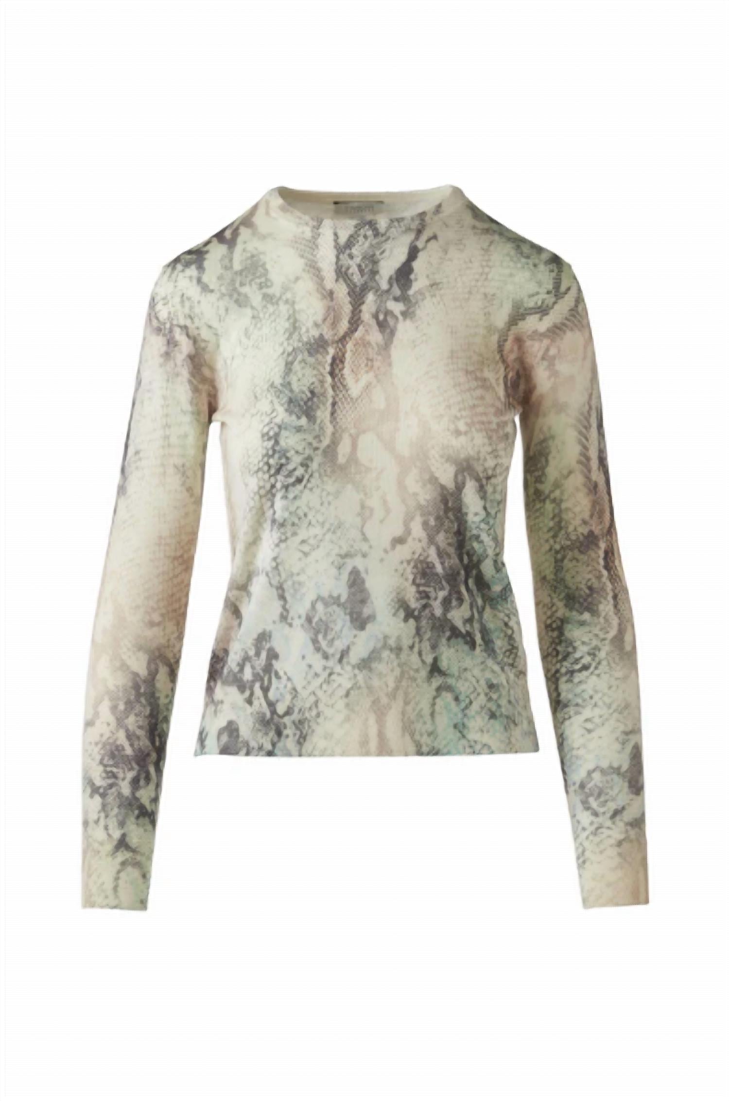 Kinross - Island Skin Print Crew Sweater