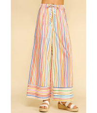 Pinch - Stripe Wide Leg Pant