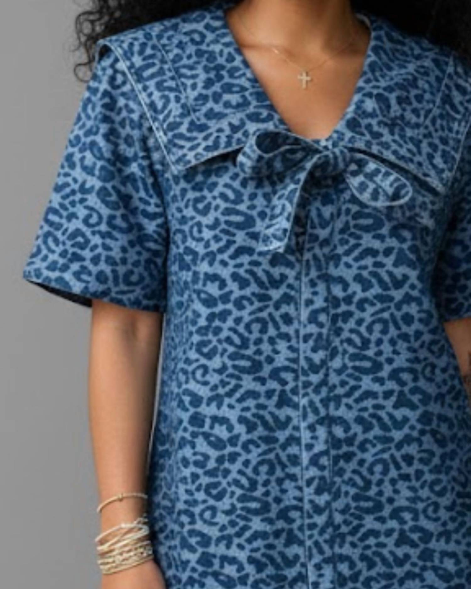 Entro - Wild Collar Dress