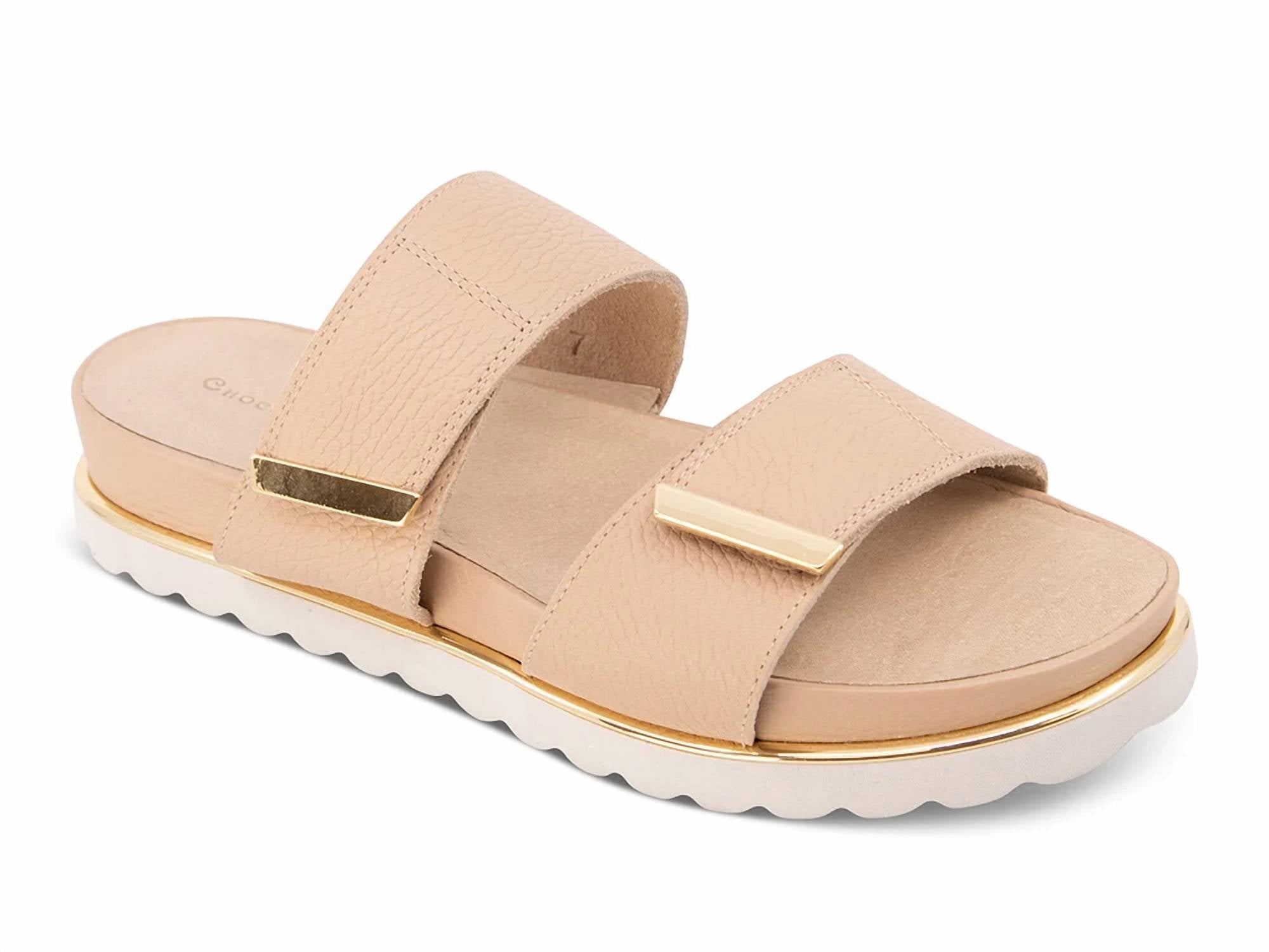 Chocolat Blu - Women's Candi Double-strap Slide Sandal