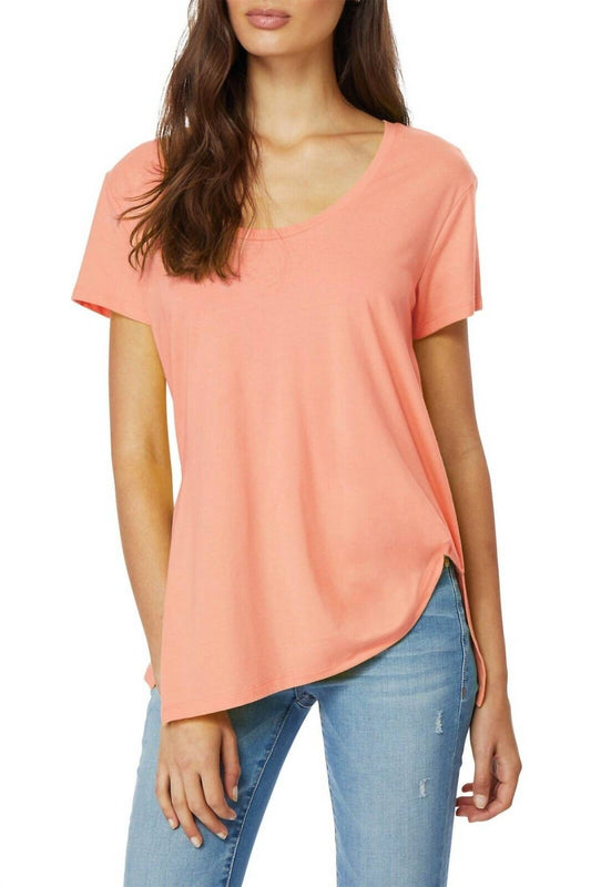 Habitual - Tencel Cotton Asymmetrical Hem Tuck Shirt