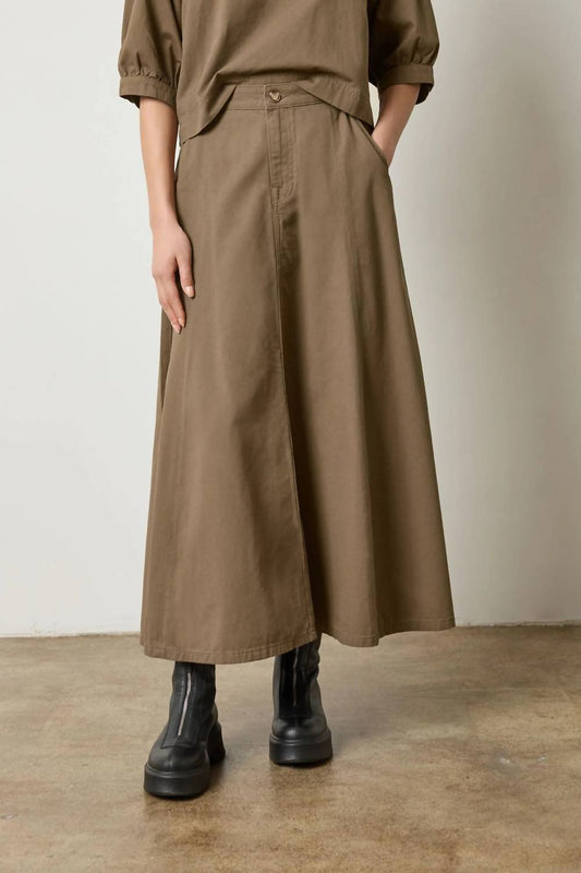 Lilla P - Seamed Maxi Skirt