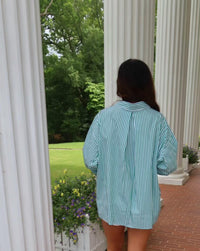 Papermoon - Luna Striped Oversized Shirt