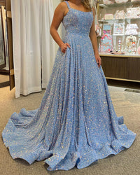 Sherri Hill - Sequin Prom Dress