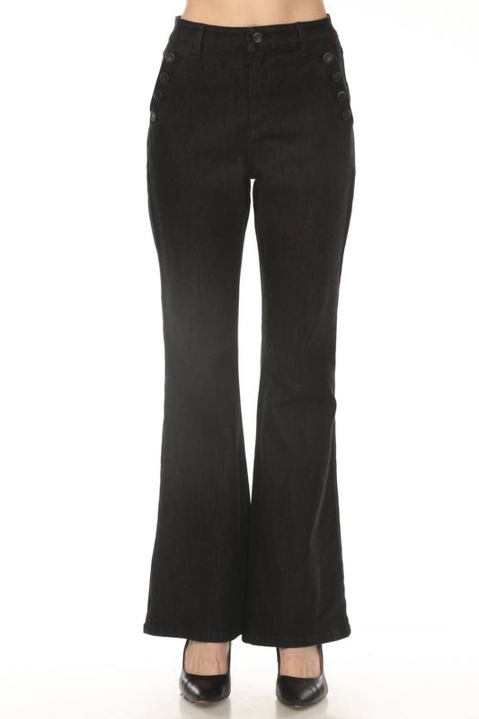 Joseph Ribkoff - High Waist Flared Jeans