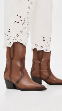 Free People Women's Cat Nap Cowboy Boots in brown - women's shoe - view 4