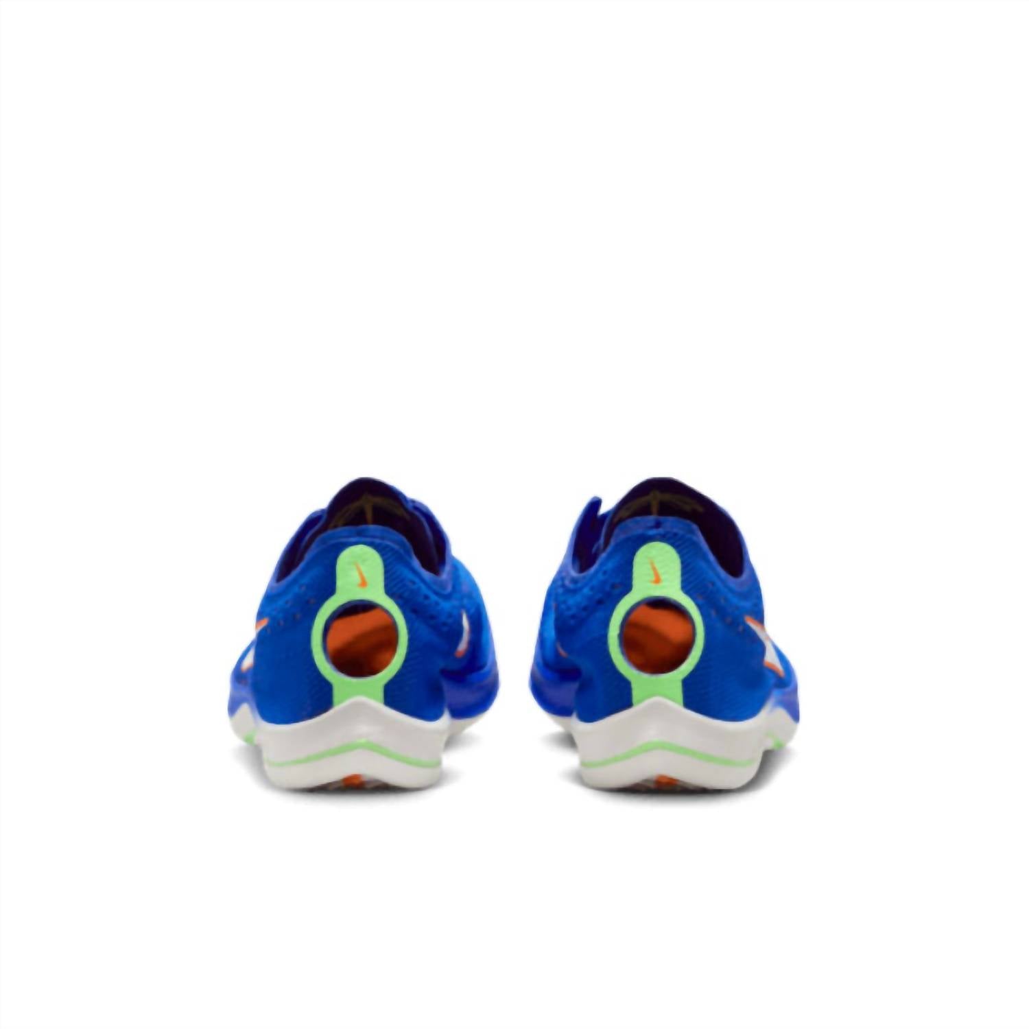 NIKE Men's Zoomx Dragonfly Trcak Distance Spike Shoes in racer blue - men's shoe - detail view